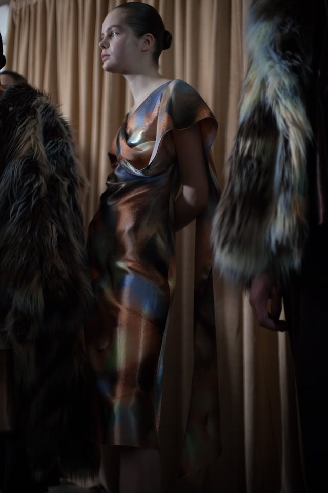 sies marjan aw18 nyfw new york fashion week iridescent 16
