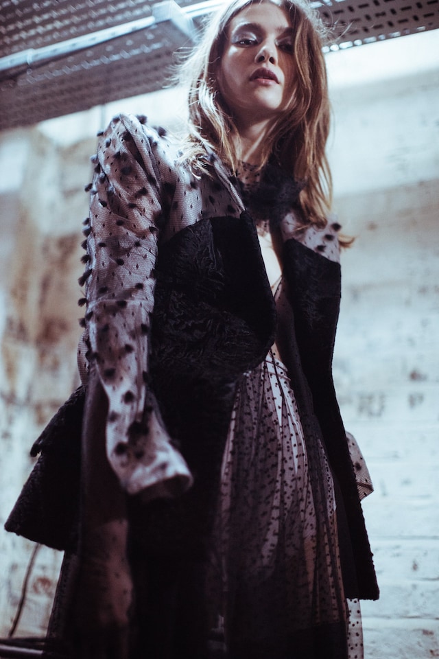 London College of Fashion MA18 show London backstage 10
