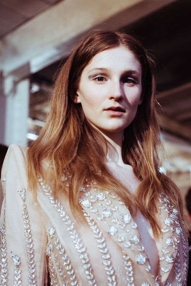 London College of Fashion MA18 show London backstage 15