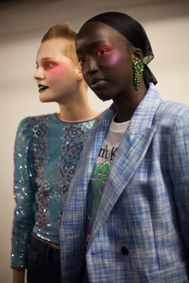 Backstage Ashley Williams AW18 London show womenswear 14