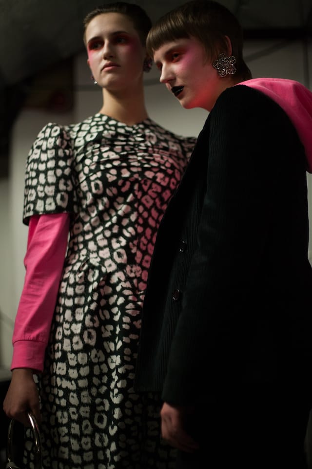 Backstage Ashley Williams AW18 London show womenswear 9