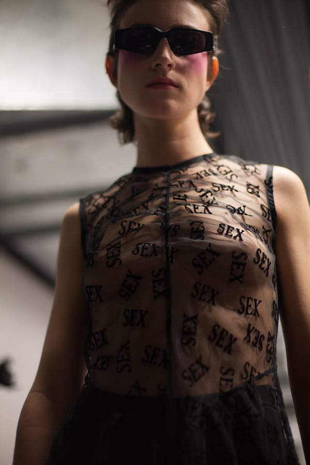 Backstage Ashley Williams AW18 London show womenswear 12