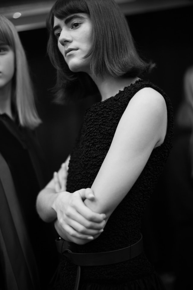 JW Anderson AW18 lfw fashion week show backstage 9