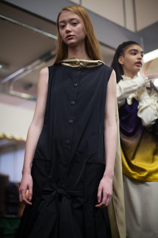 JW Anderson AW18 lfw fashion week show backstage 5