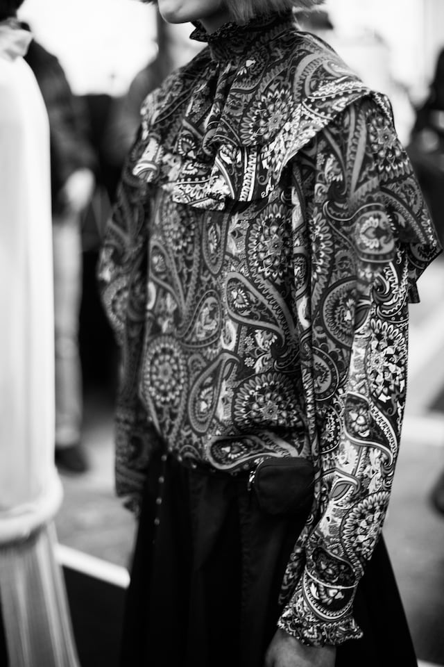 JW Anderson AW18 lfw fashion week show backstage 16