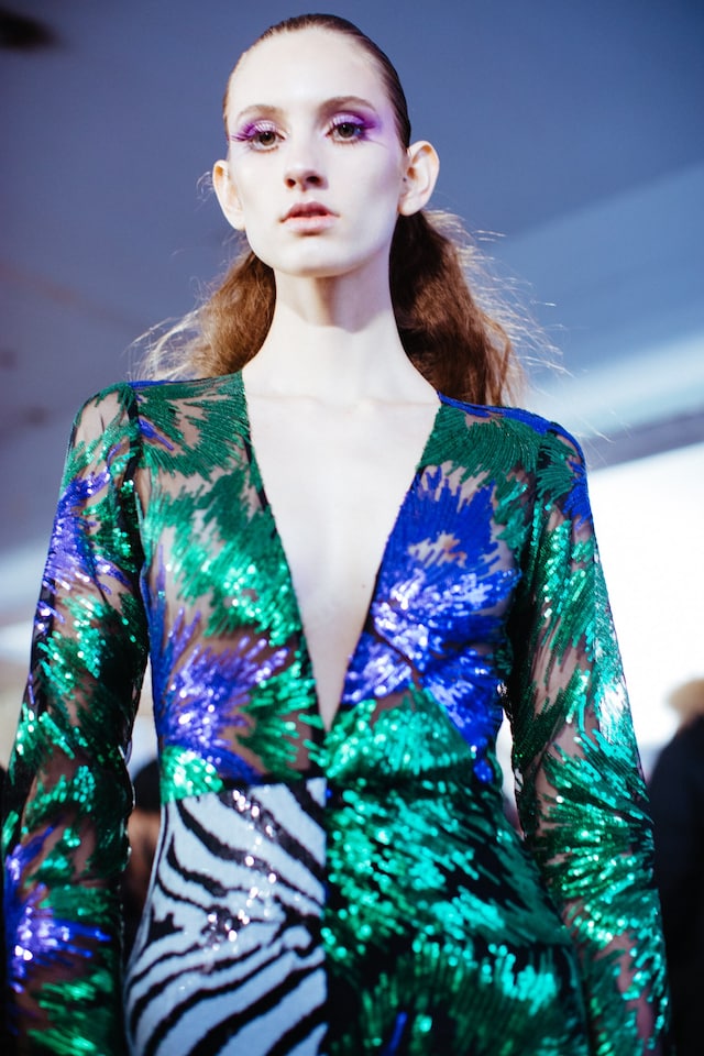 Halpern AW18 lfw show womenswear backstage fashion week 10