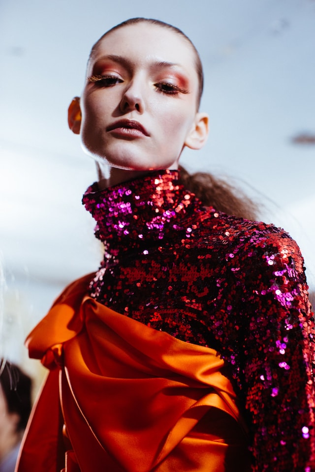 Halpern AW18 lfw show womenswear backstage fashion week 13