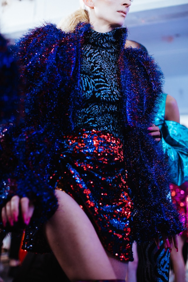 Halpern AW18 lfw show womenswear backstage fashion week 20