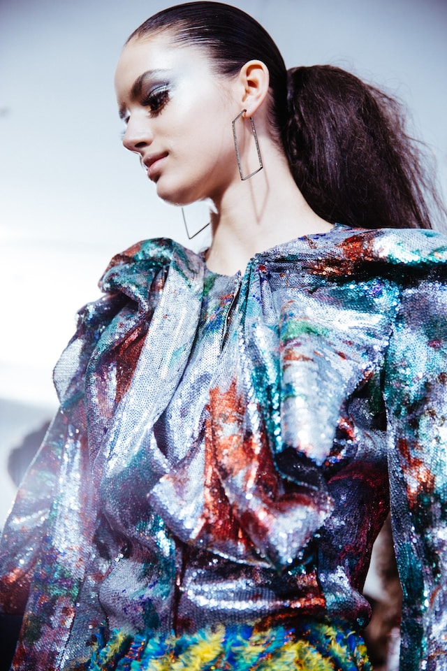 Halpern AW18 lfw show womenswear backstage fashion week 17