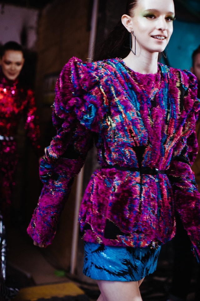 Halpern AW18 lfw show womenswear backstage fashion week 15