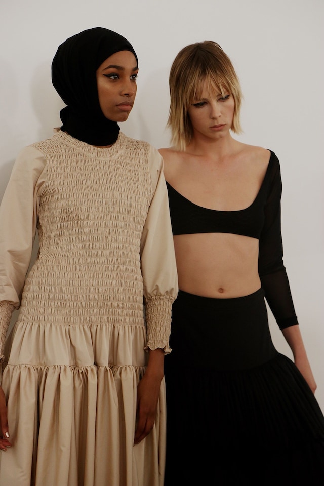 molly goddard aw18 show london lfw fashion week 15