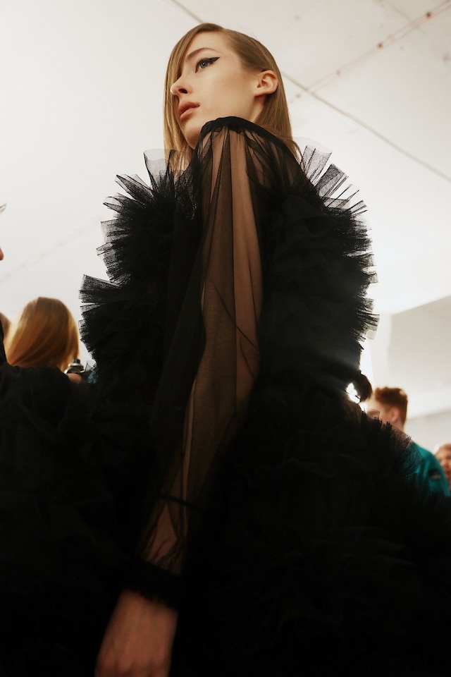 molly goddard aw18 show london lfw fashion week 22