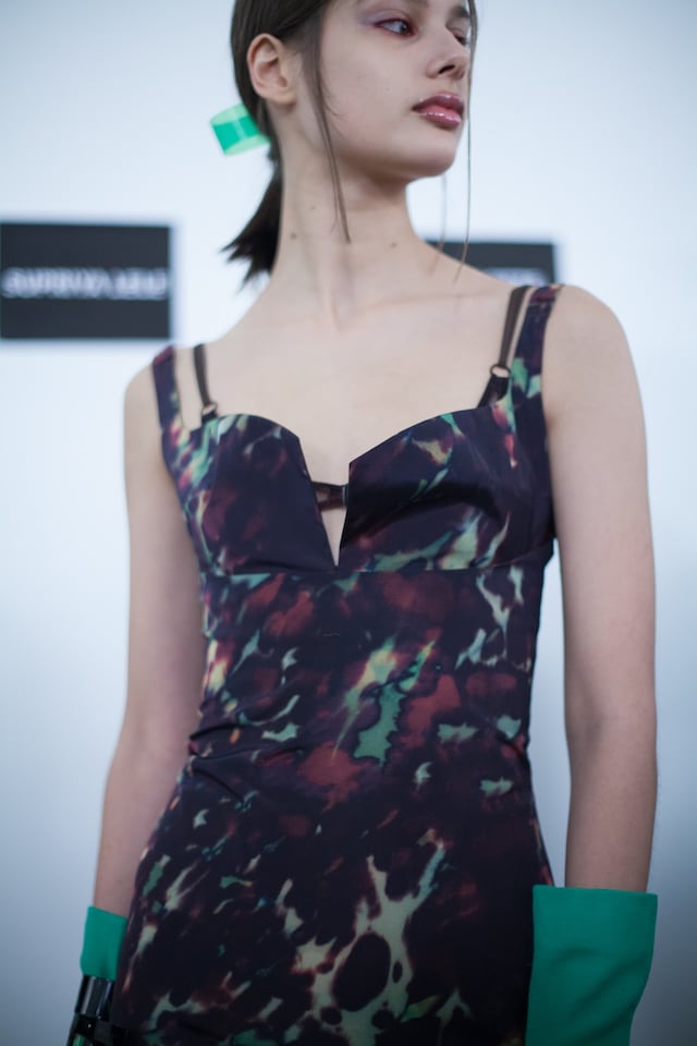 Charlotte Knowles Fashion East AW18 lfw fashion week London 1