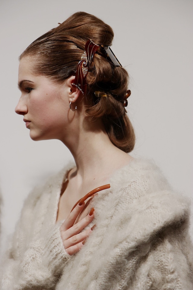 faustine steinmetz aw18 lfw london fashion week nails 16