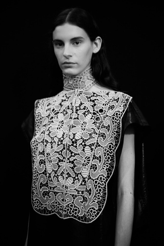 Christopher Kane AW18 lfw fashion week backstage London 12