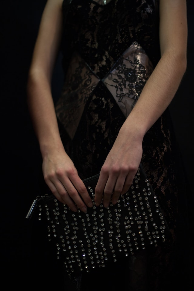 Christopher Kane AW18 lfw fashion week backstage London 18