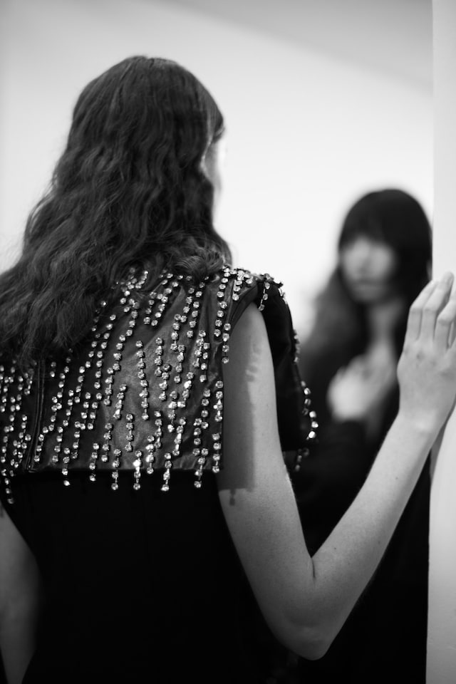 Christopher Kane AW18 lfw fashion week backstage London 17