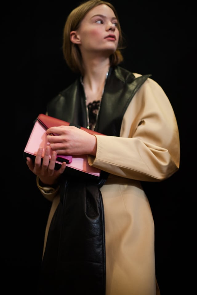 Christopher Kane AW18 lfw fashion week backstage London 3