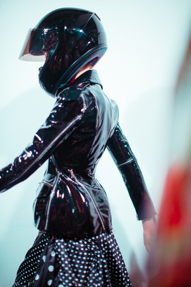 richard quinn aw18 silk motorcycle helmet adwoah aboah 18