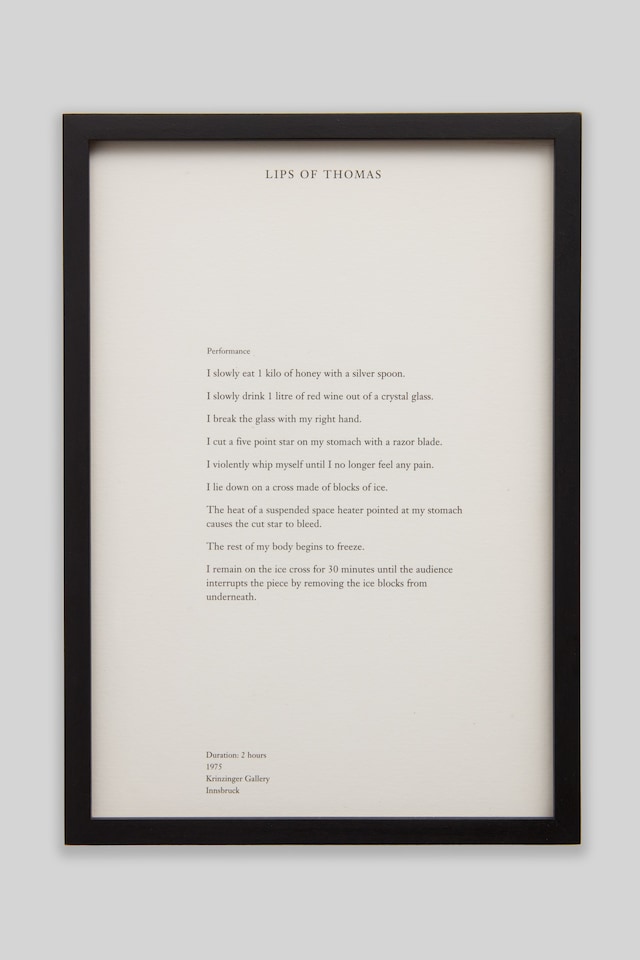 Marina Abramović: Early Works 13