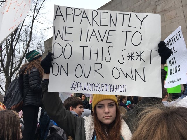 US teens explain why they’re walking out of school to protest gun ...