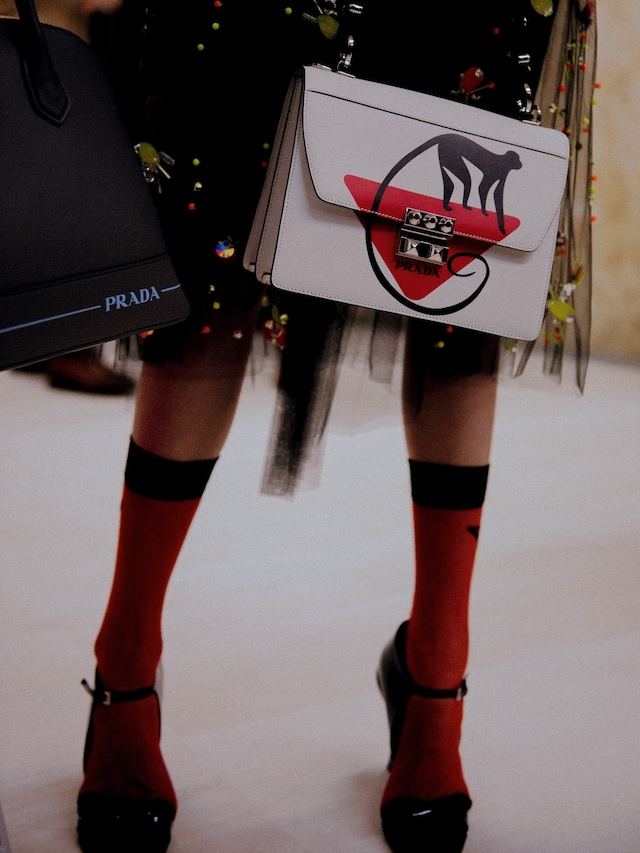 prada aw18 miuccia womenswear milan fashion week mfw 31