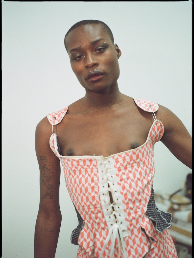 Gogo Graham AW18 New York fashion week show backstage 11