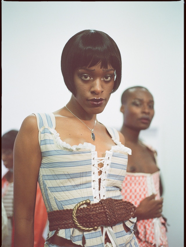 Gogo Graham AW18 New York fashion week show backstage 9