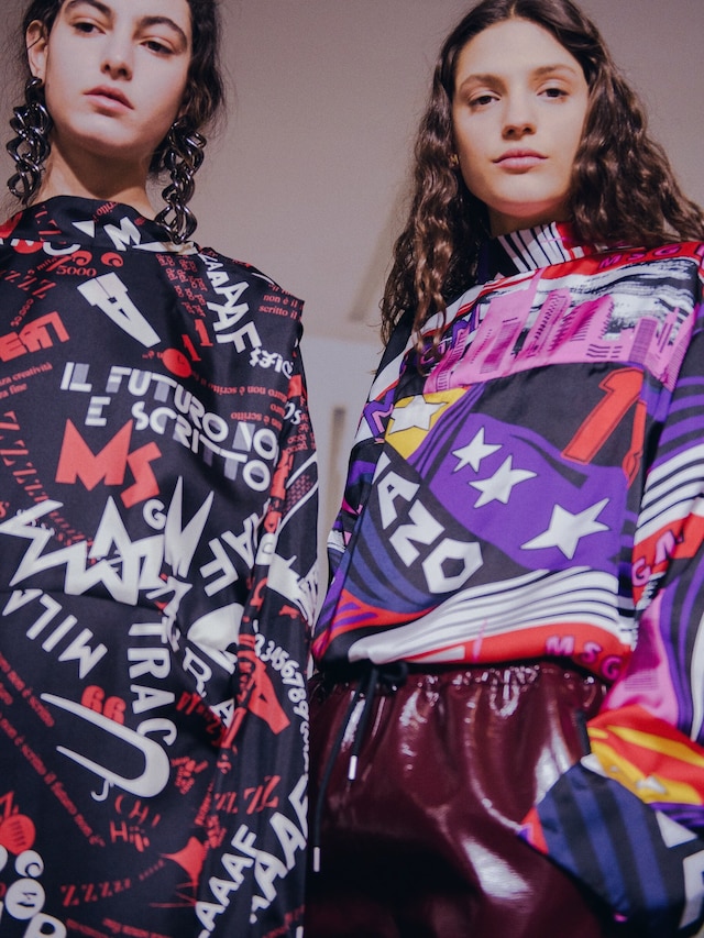 MSGM AW18 Milan fashion week show backstage 0