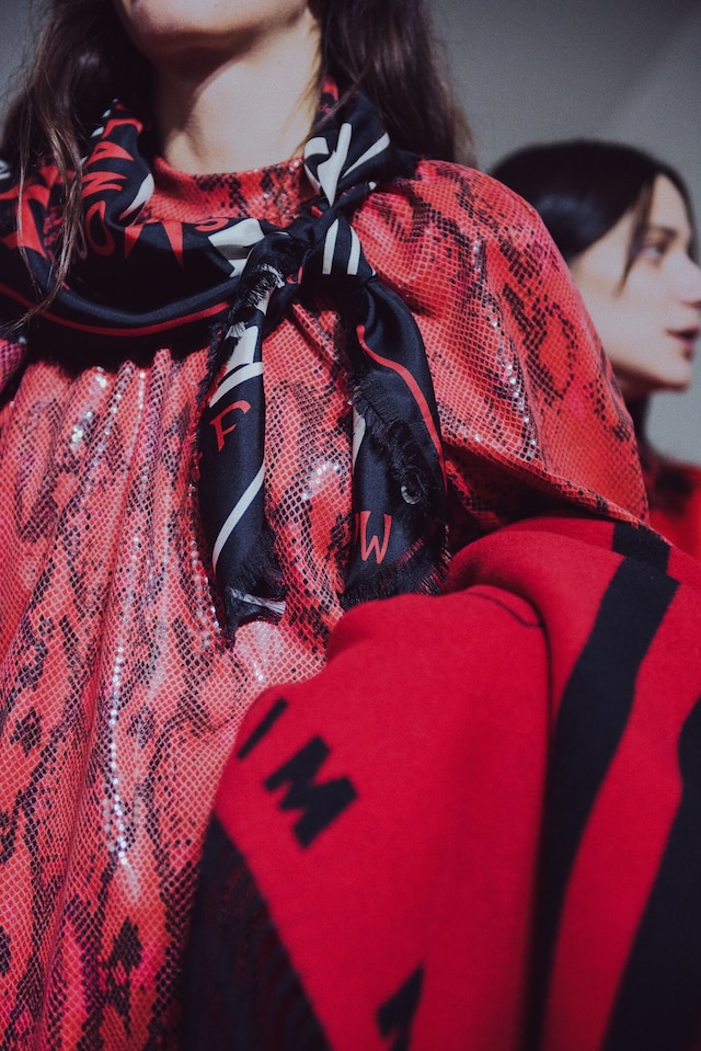 MSGM AW18 Milan fashion week show backstage 13