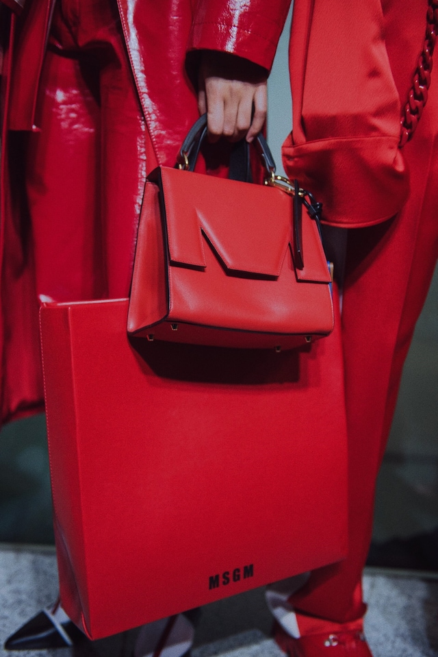 MSGM AW18 Milan fashion week show backstage 17