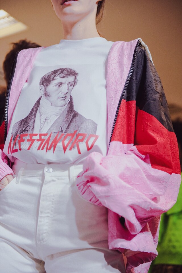 MSGM AW18 Milan fashion week show backstage 20