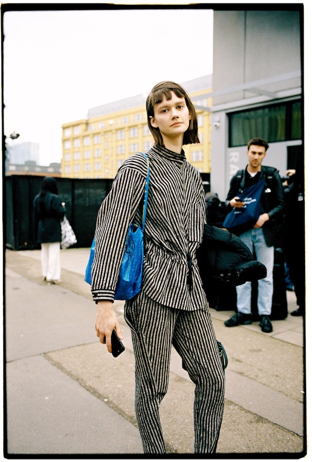 yu fujiwara lfw fashion week street style london cara 5