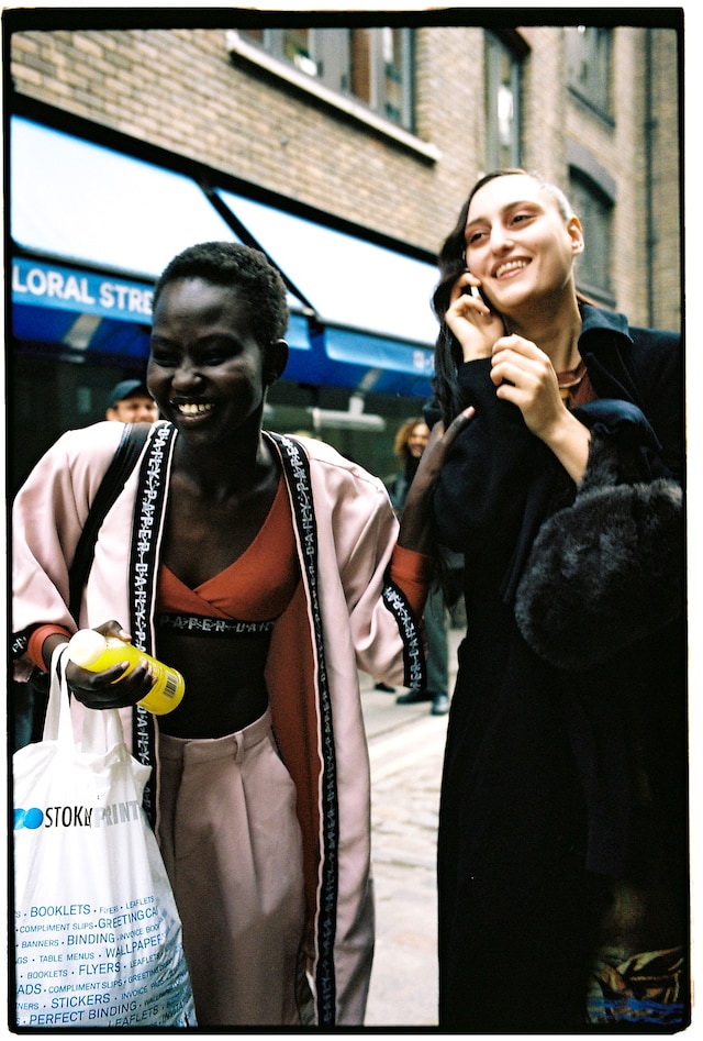 yu fujiwara lfw fashion week street style london cara 29