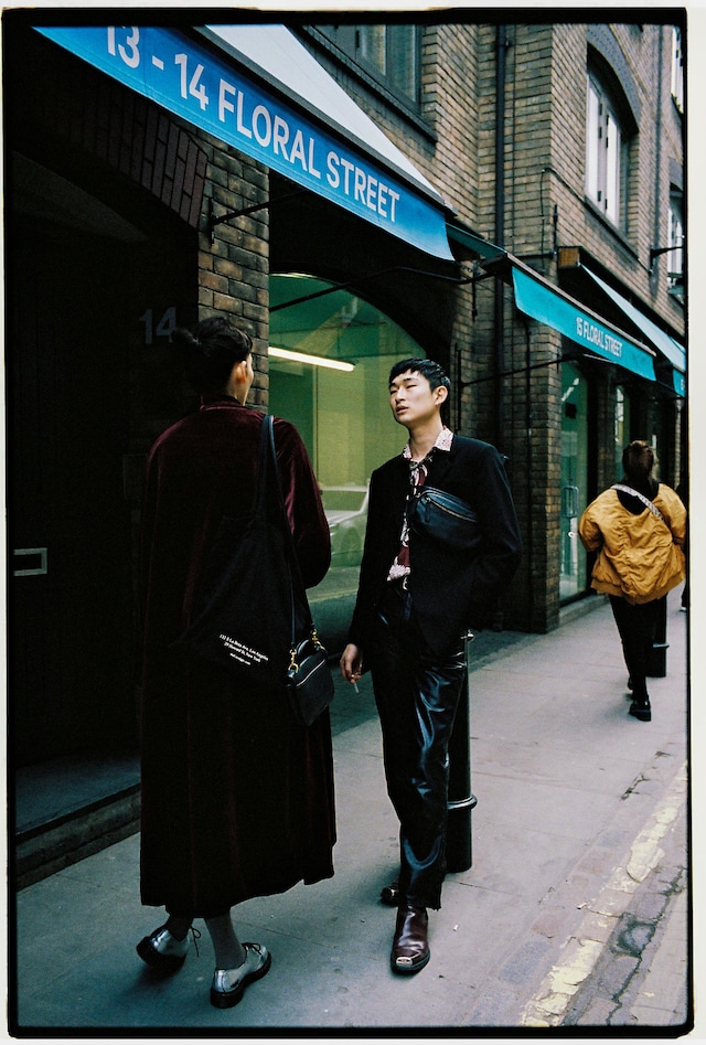 yu fujiwara lfw fashion week street style london cara 26