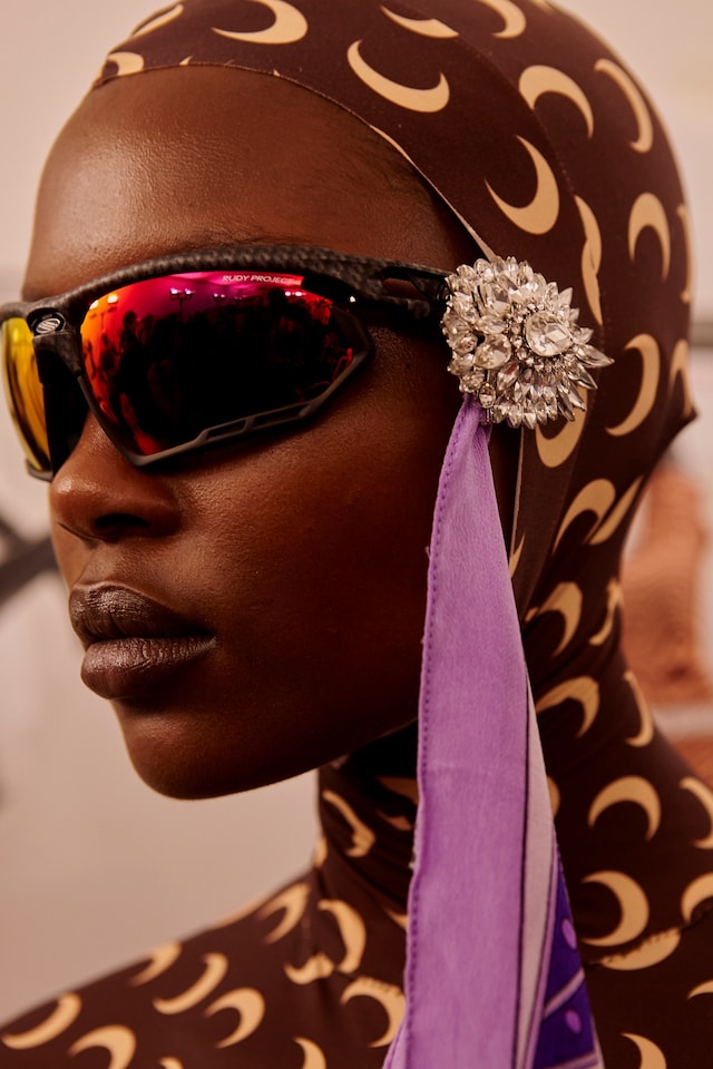 Marine Serre AW18 Paris fashion week backstage 18