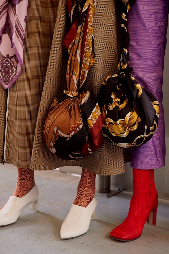 Marine Serre AW18 Paris fashion week backstage 20