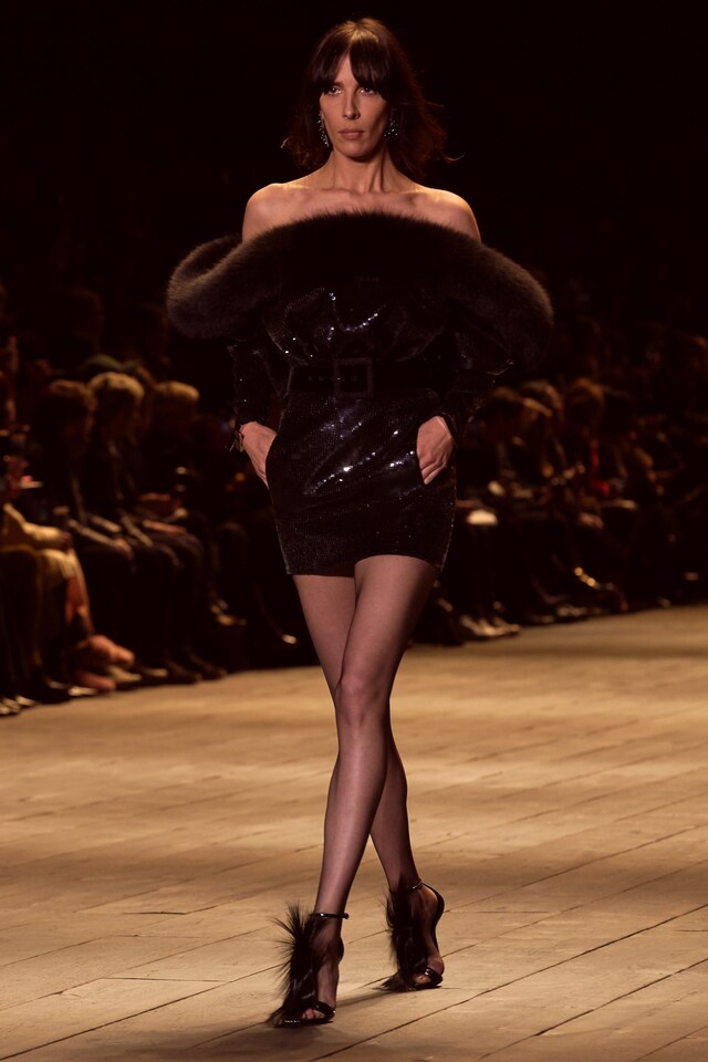 saint laurent anthony vaccarello paris pfw ysl 22