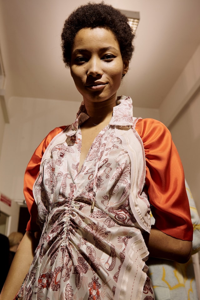 Carven AW18 pfw fashion backstage 9