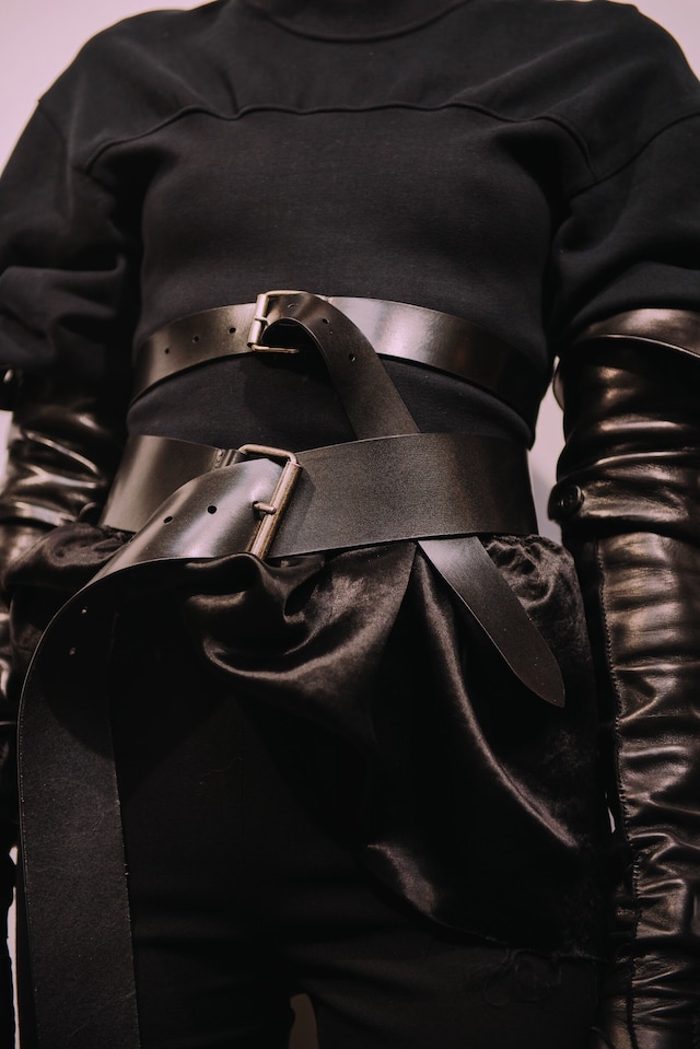 ann demeulemeester paris fashion week pfw leather 18