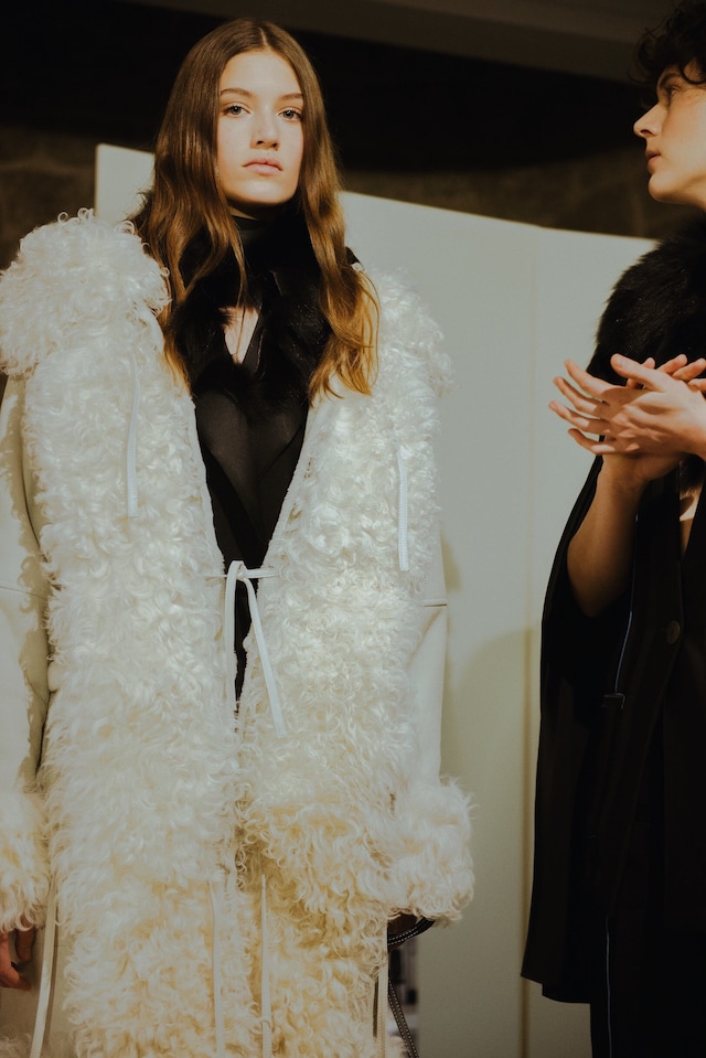 Loewe aw18 pfw fashionweek backstage 1