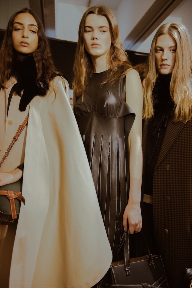 Loewe aw18 pfw fashionweek backstage 5