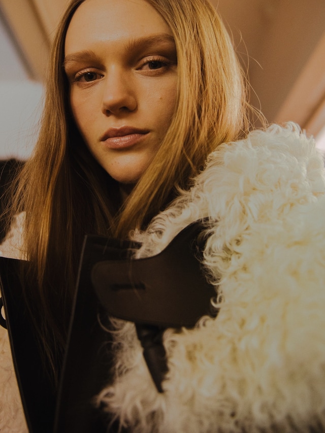 Loewe aw18 pfw fashionweek backstage 12