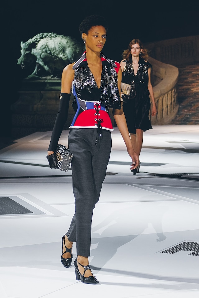 Louis Vuitton AW18 pfw paris fashion week show 7