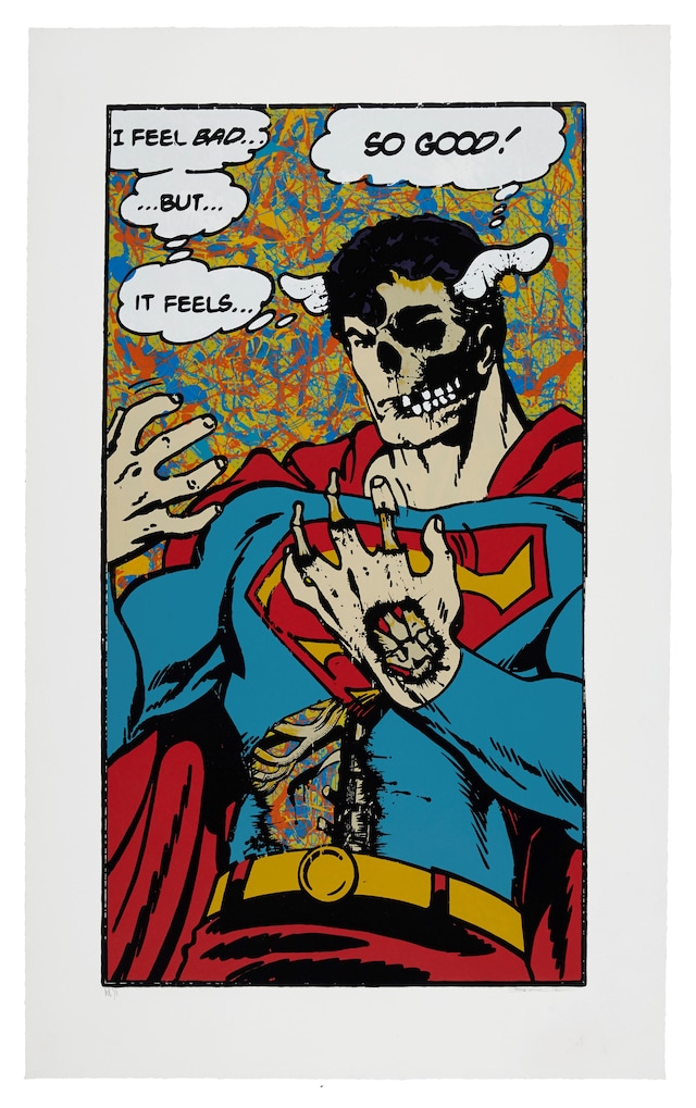 D*Face ”It Feels So Good…” (2008), Colour Print On 9