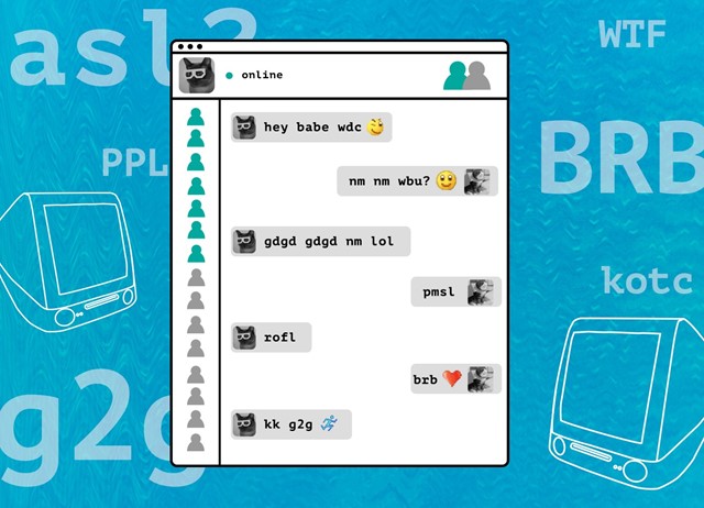 MSN messenger chat box