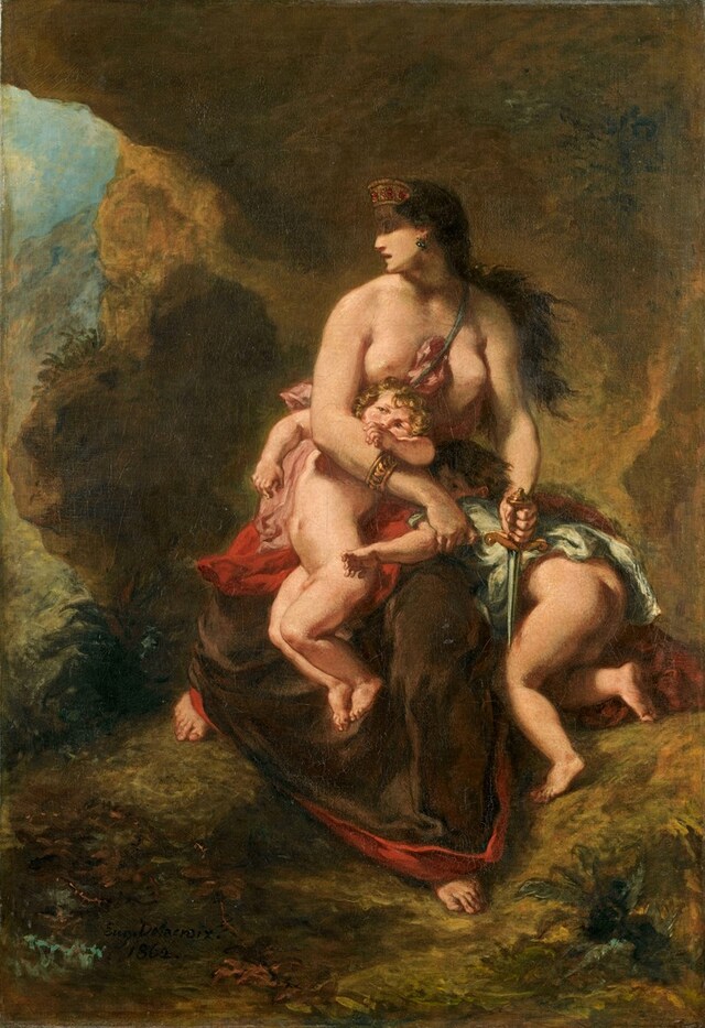 186 Delacroix Medea 6