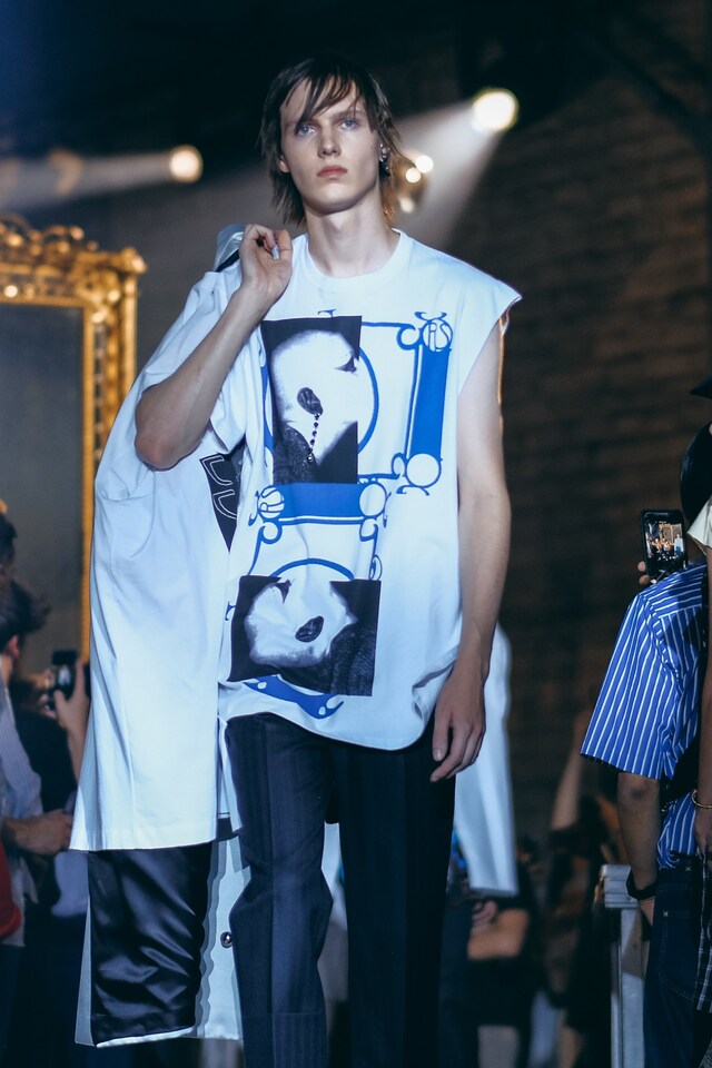 Raf Simons SS19 paris fashion week 11