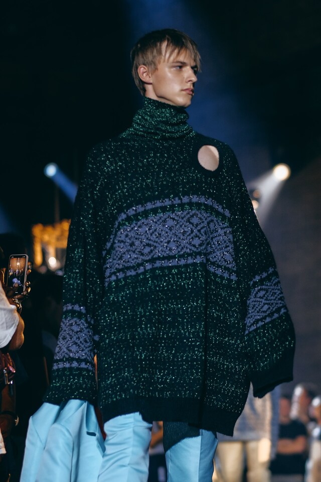 Raf Simons SS19 paris fashion week 16