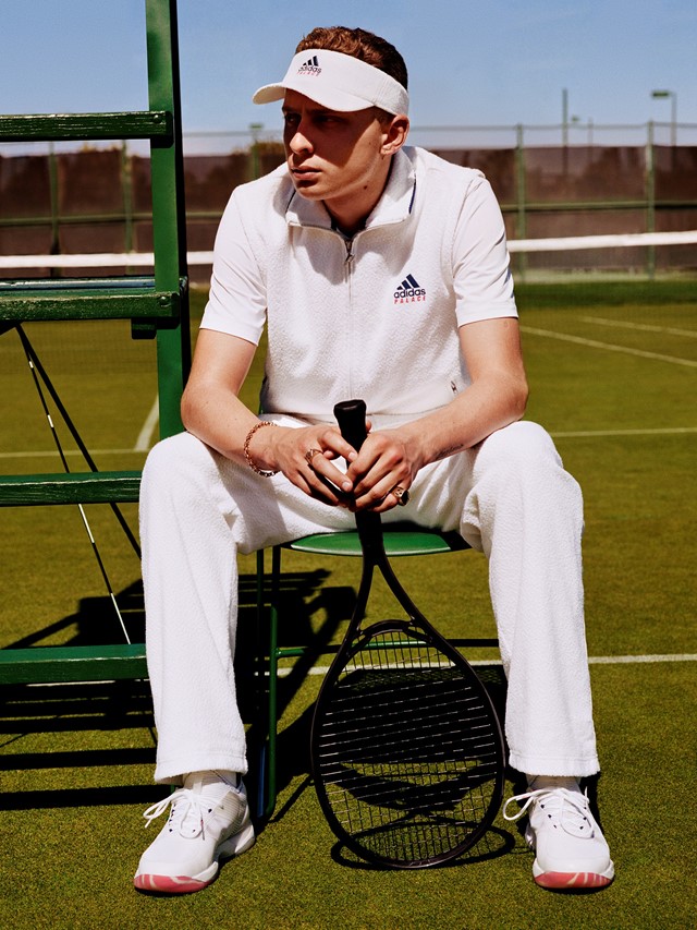 Blondey McCoy new adidas Tennis x Palace collection
